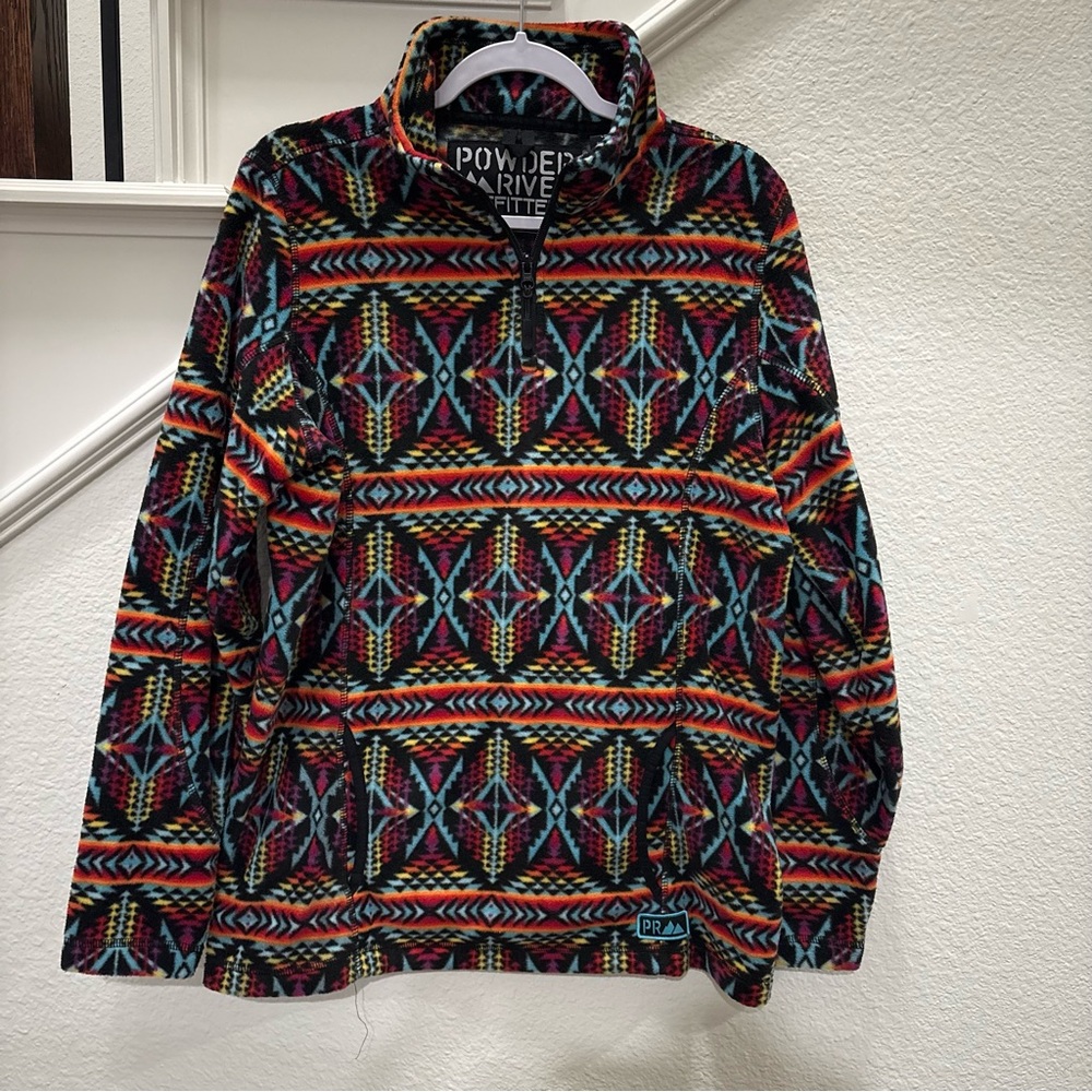 Powder River Outfitters Fleece Aztec Pullover